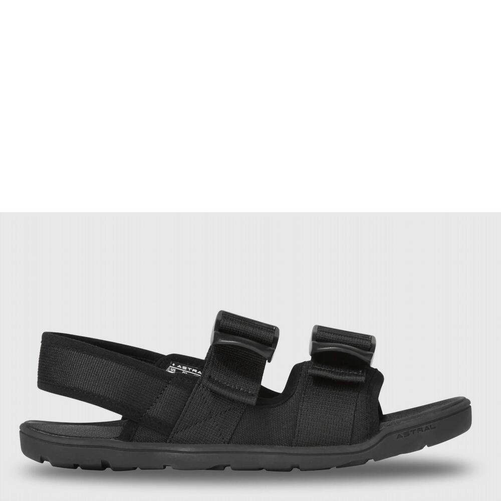 NEW ASTRAL women's webber sandal in stealth black